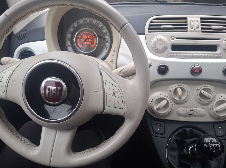 Śliczny - Fiat 500  1,4 Benzyna 100KM
