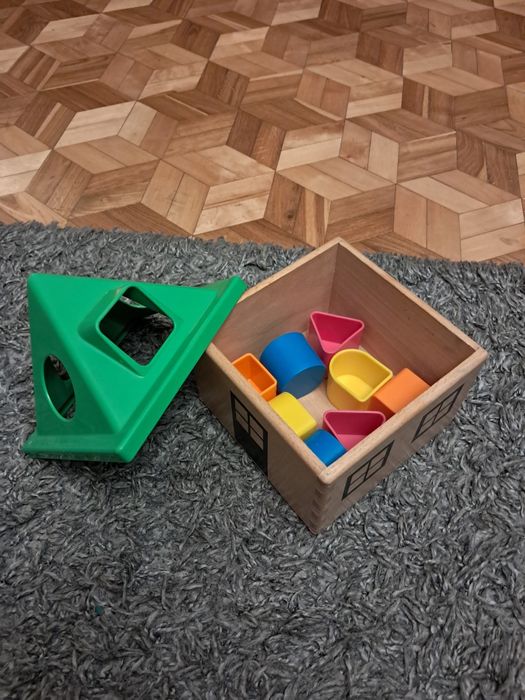 Sorter   ikea drewniany