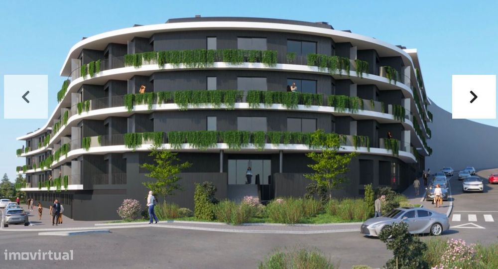 T1+1 Apartment in the Green Avenue Development in Areosa