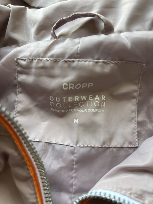 Pudrowa parka Crop M