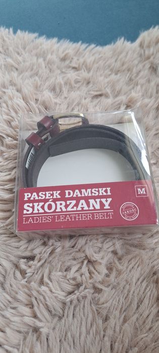 Pasek skorzany damski 100cm