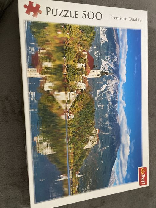 Puzzle Trefl - 500 elementów - Krajobraz górski