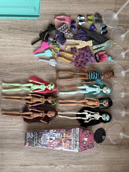 Lalki Monster High nowe w pudelku lub bez