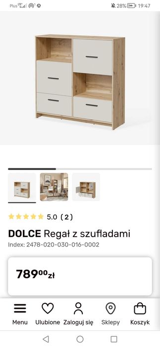 Regał Dolce Agata Meble