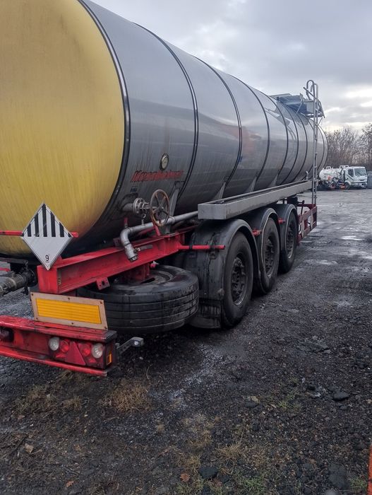 Käsebohrer cysterna ADR L4BH  Nierdzewka 1 komora 30000 litrów