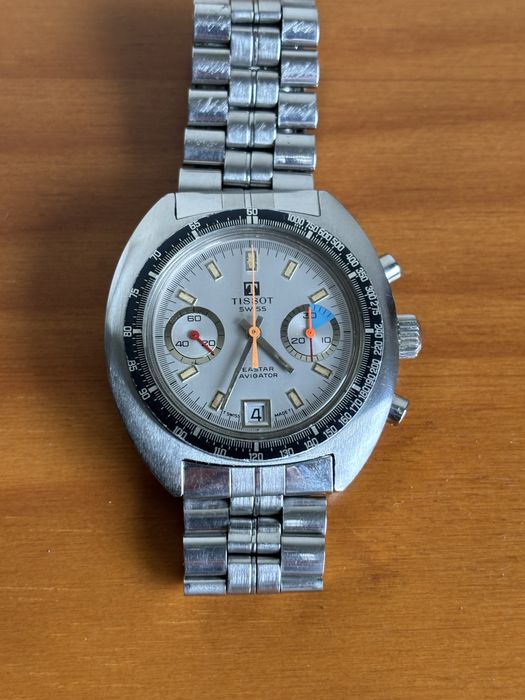 Relogio Tissot Seaster cronografo valjoux 7734