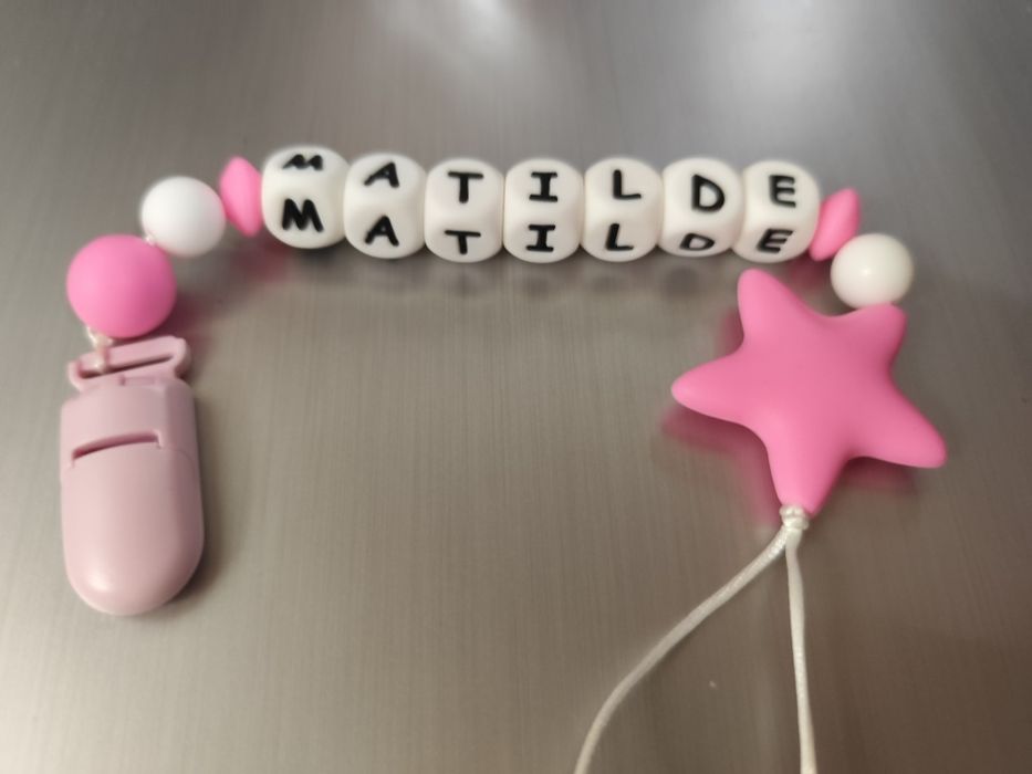 Fita de chupeta "Matilde" em silicone