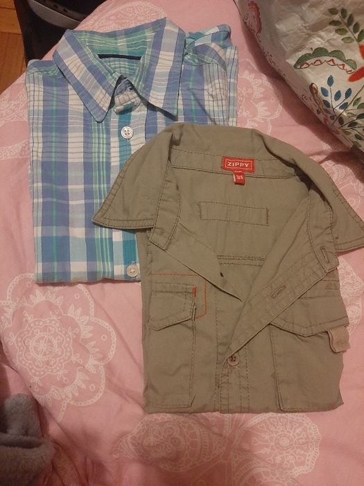 Camisas 3/4 anos