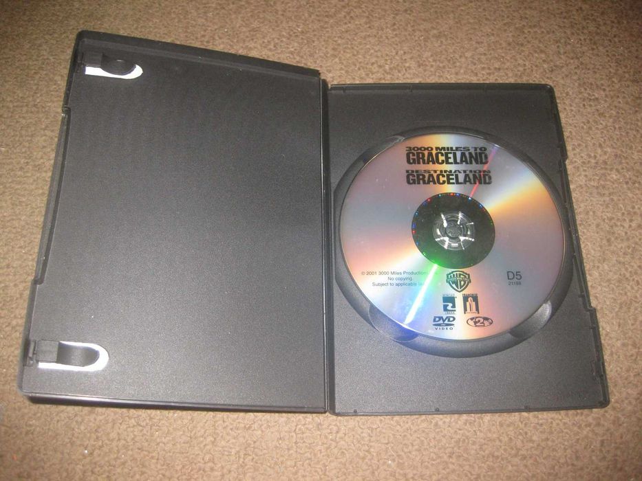 DVD "3000 Milhas de Graceland" com Kevin Costner