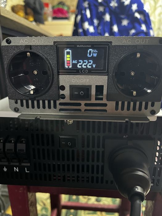 Инвертор 3500W, 72V → 220V, чистый синус