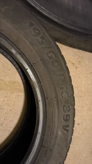 Cztery opony letnie 195/60 R16