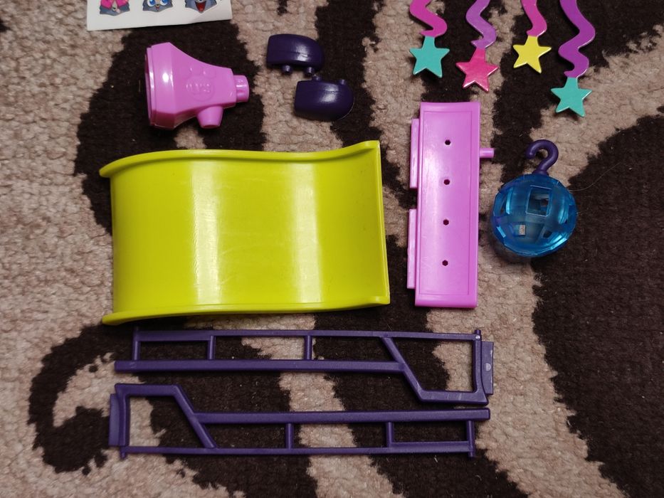 Набір LPS лпс littlest pet shop собачка, машинка та аксесуари