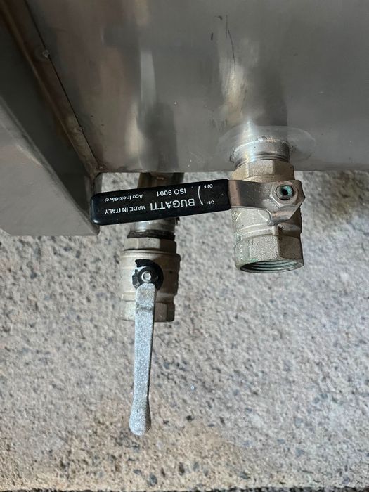 Lagar em inox 1000 + 1500 litros