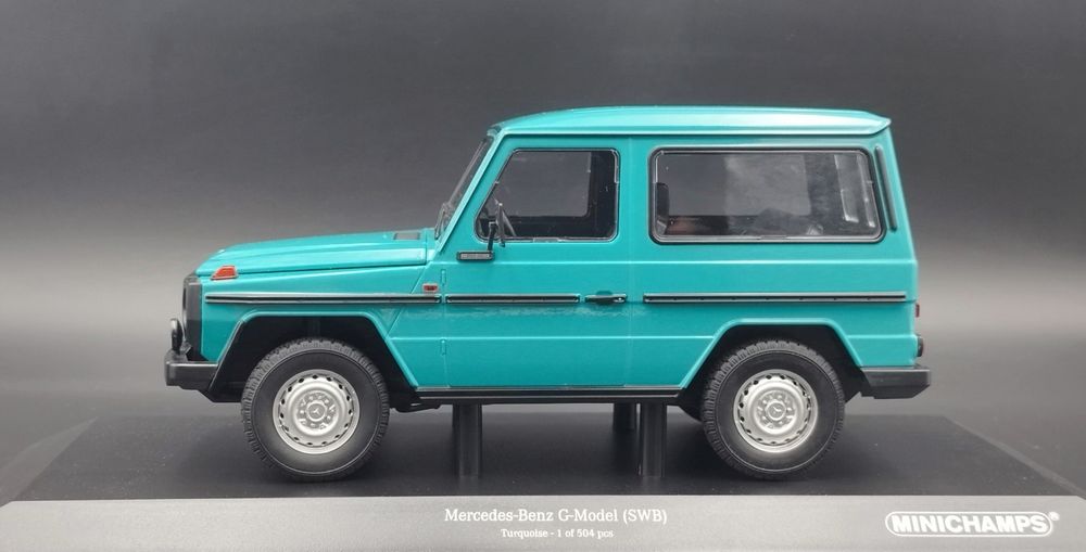 1:18 Minichamps 1980 Mercedes-Benz Klasa G SWB (W460) limit 1/504 pcs.