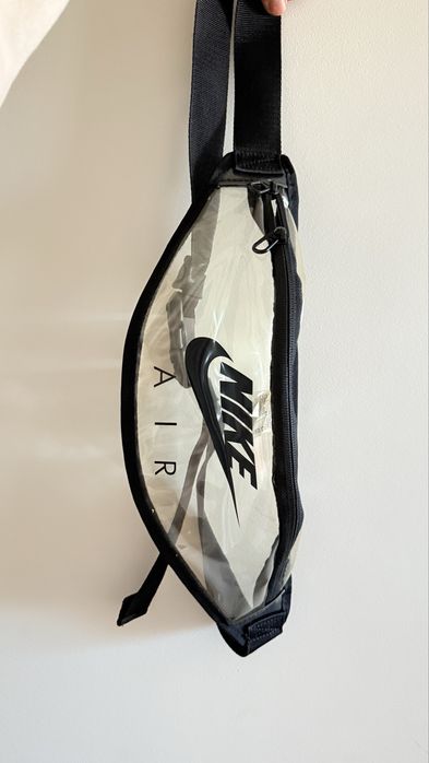 Bolsa crossbody transparente Nike
