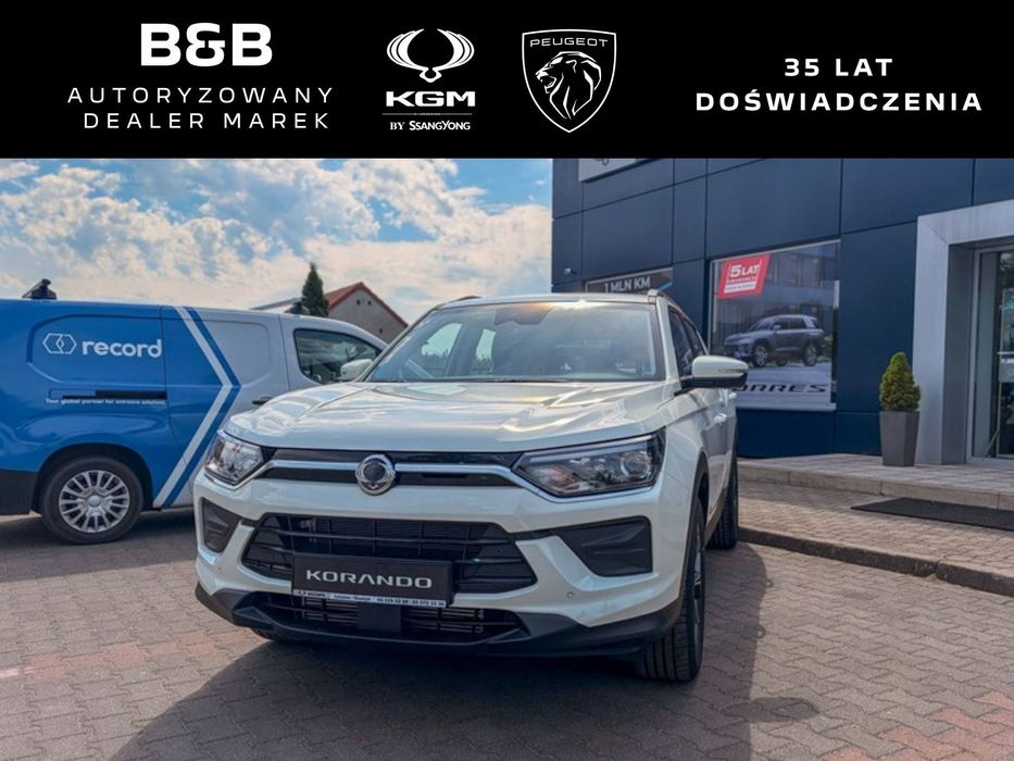 SsangYong/KGM Korando Nowy, Dostępny od ręki, Gwarancja 5 LAT, Możliwość montażu LPG!