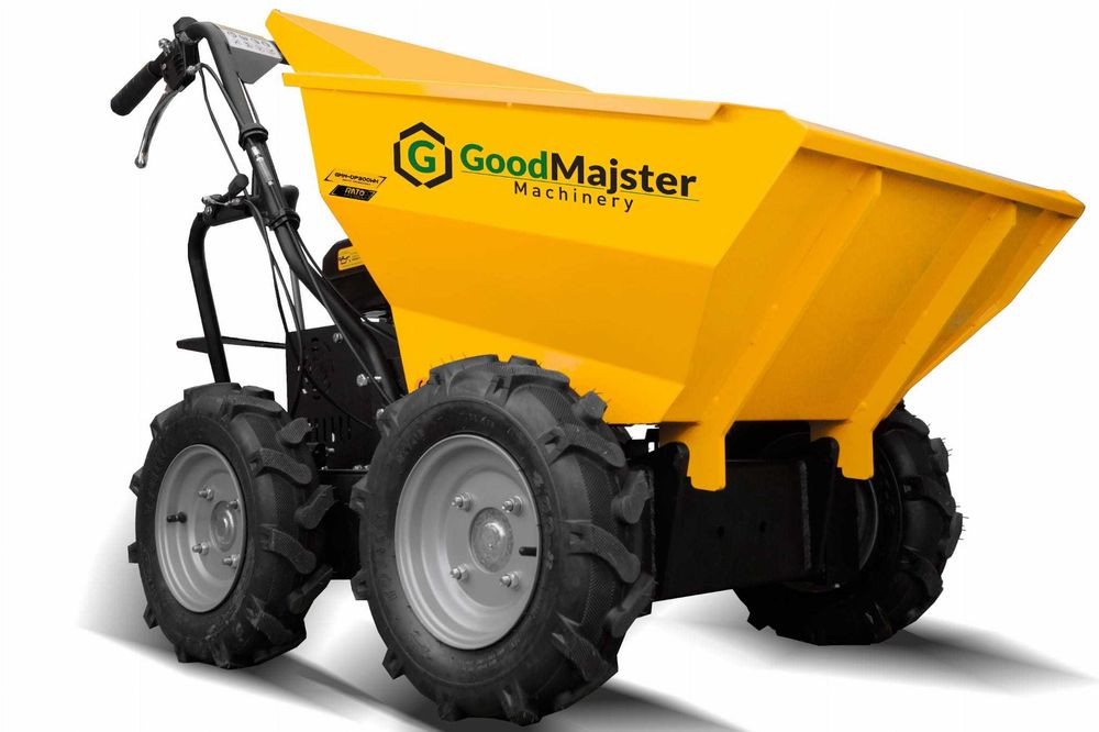 Wozidło kołowe transporter mini wywrotka 4x4 300kg 7,0HP GMM-DP300WH