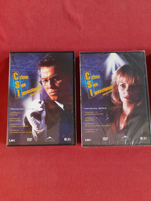 6 DVD filmes CSI