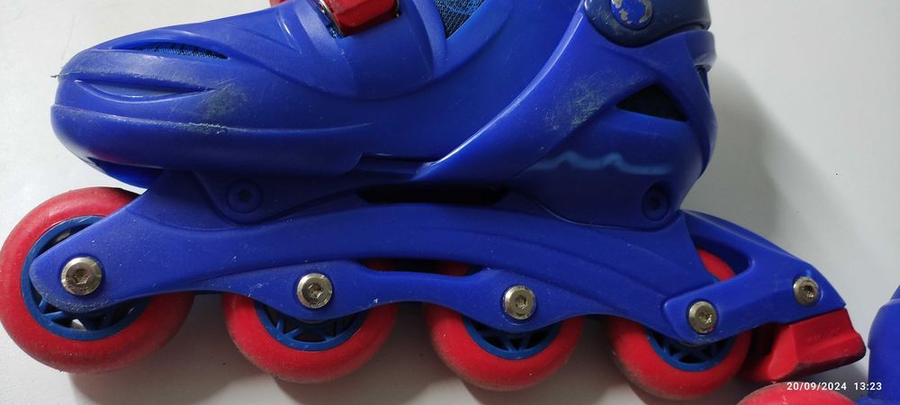 Patins em linha usados