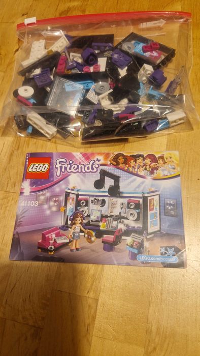 Lego Friends studio nagrań gwiazdy pop