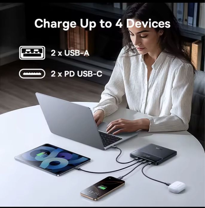 Baseus 100w ‼️ повербанк для ноутбука powerbank 20000mAh‼️