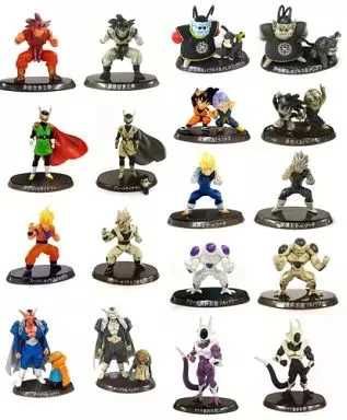 Dragon Ball Z Super Modeling Soul Part 7  Set 18 Figures Used & New