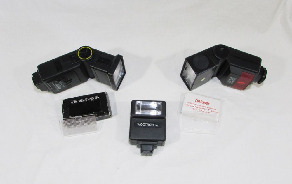 Acessórios e material de fotografia analógica