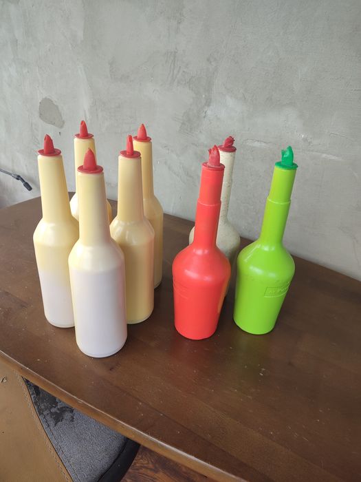 Бутылка для флейринга, гейзер,спил стоп