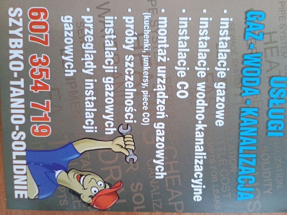 Hydraulik Gaz-Woda-Kanalizacja