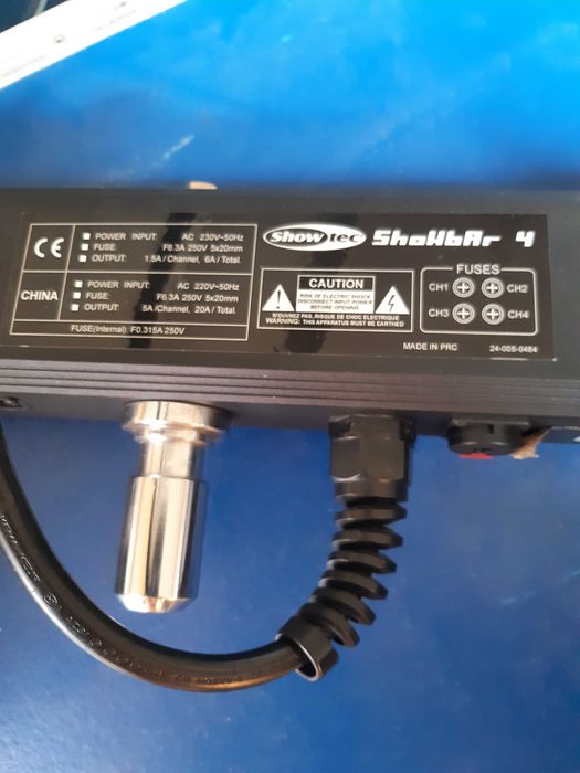 Zestaw oswietleniowy Showbar 4