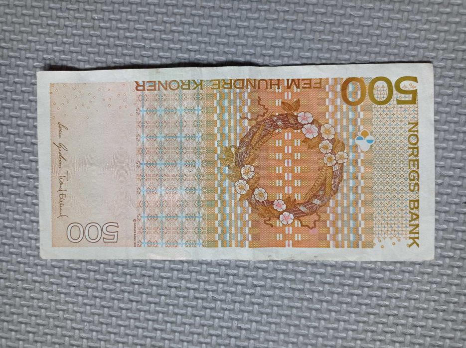 500 koron norweskich wycofanych z obiegu