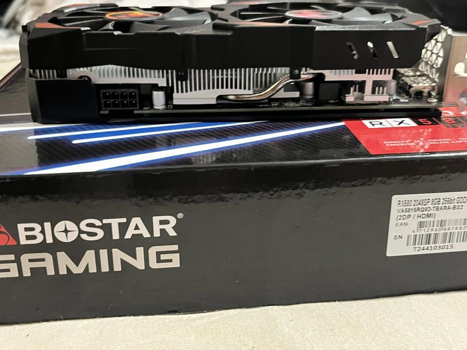 Karta Graficzna Biostar Radeon RX 580 8GB GDDR5 256bit