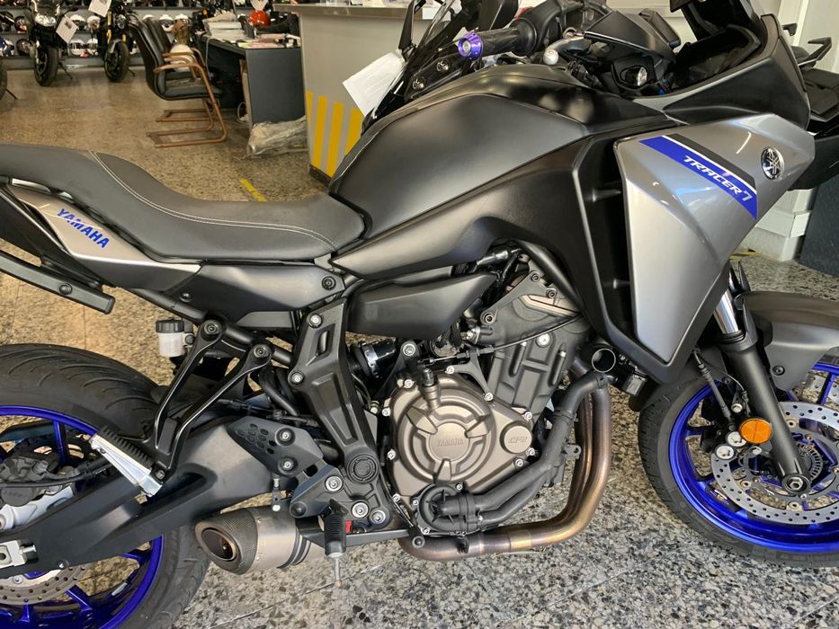 Yamaha MT 700 Tracer de 2022 Optimo Estado 4900 Kms Top case