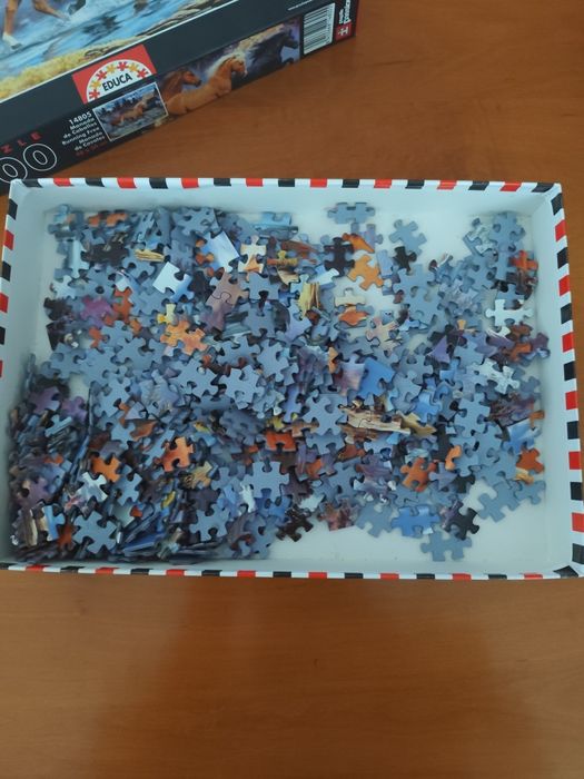 Puzzle de Cavalos Educa