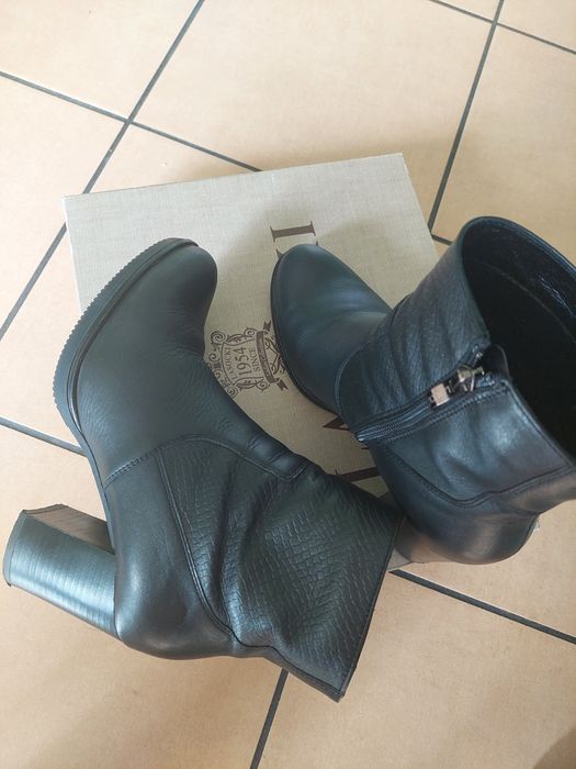 Botki lasocki 38r.skóra