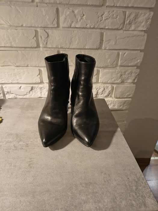 Botki czarne Lasocki 37