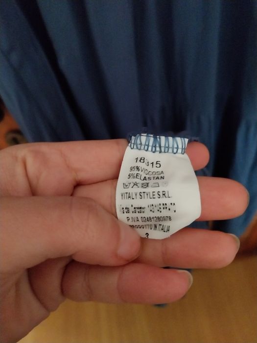 Vestido Azul Petróleo