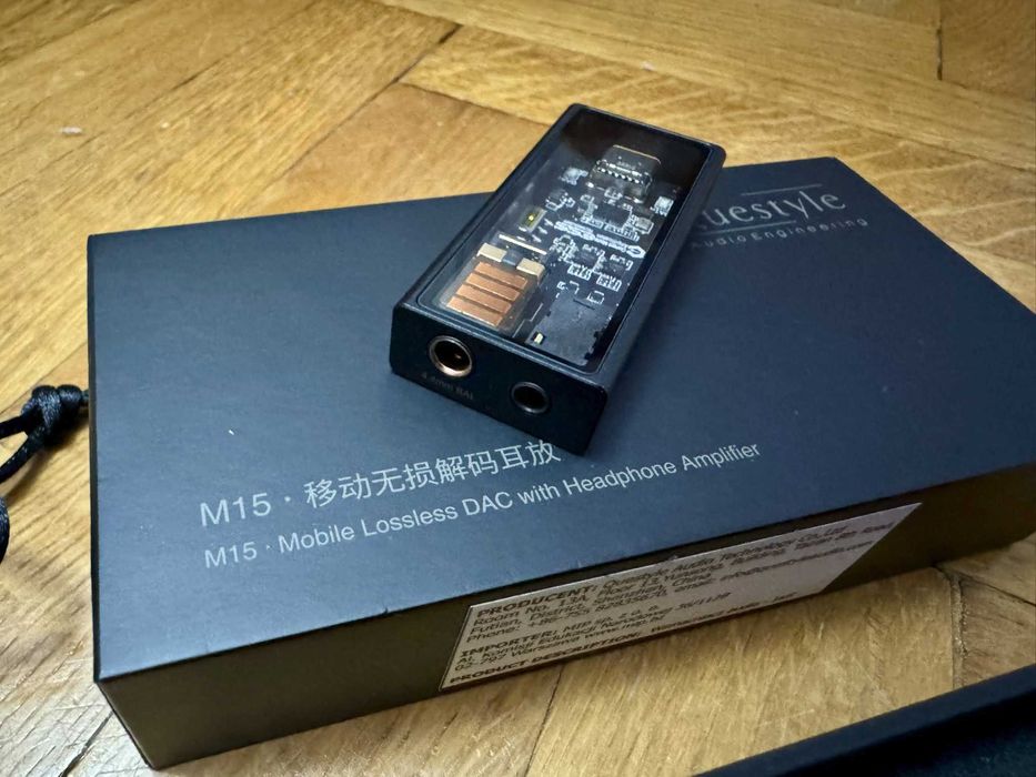 Wzmacniacz Questyle M15 – referencyjny DAC AMP, zestaw, dodatki, kable