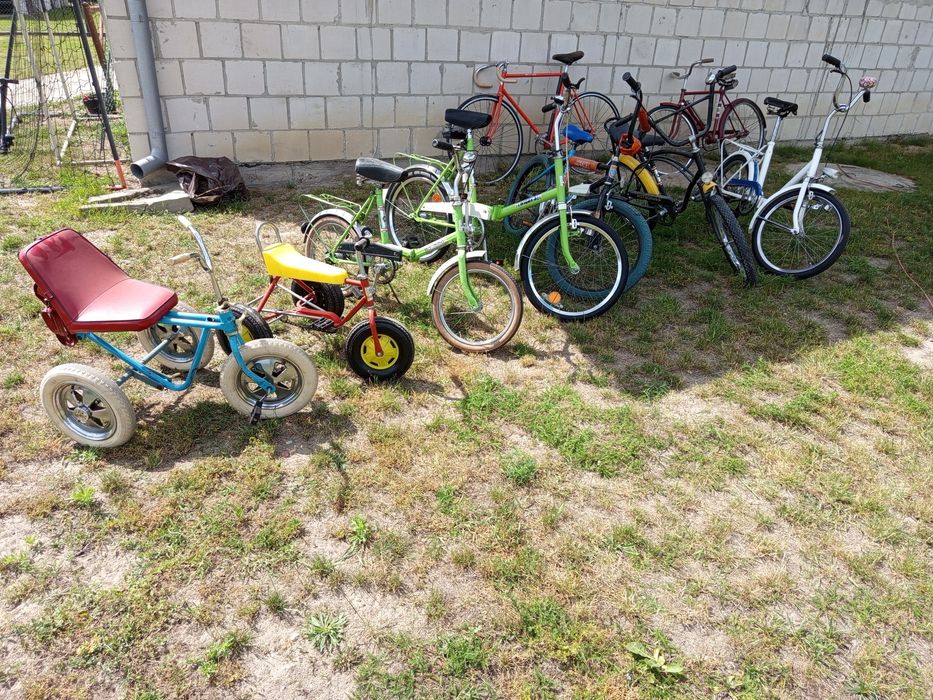Kolekcja starych polskich rowerów Romet prl retro vintage Wigry 3
