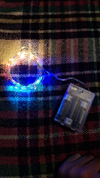 гирлянда 3 метра проволочная