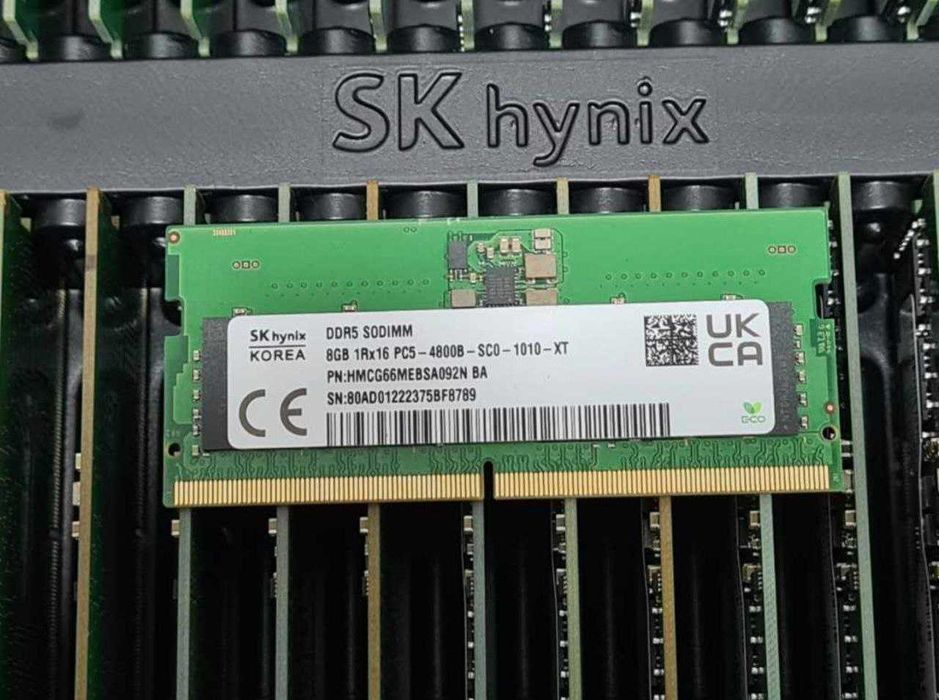 Оперативна пам'ять SK Hynix DDR5 SODIMM 8GB 4800MHz
