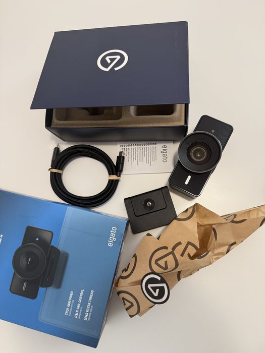 Elgato Facecam 4K - studyjna kamera internetowa 4K60, sterowanie jak DSLR