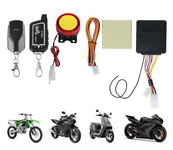 ALARME PARA MOTO 12 V DUPLO COMANDO 2 VIAS