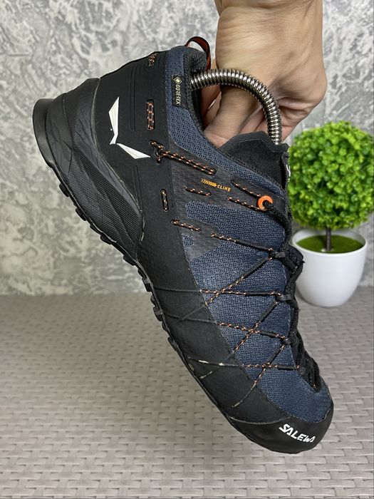 Salewa gore-tex кроссовки полуботинки 41 размер трекинговые синие