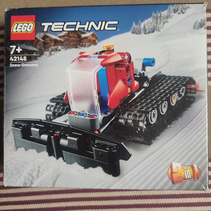 Конструктор Лего, самосвал и ратрак