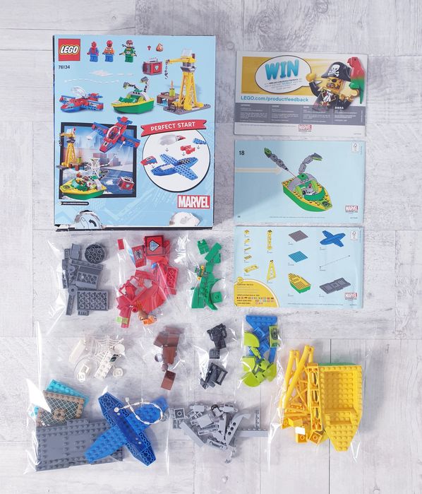 LEGO 76134 Marvel SPIDERMAN Doktor Octopus skok na diamenty Gorzów ...