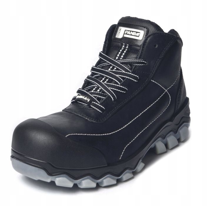 Obuwie Ochronne Skóra Wodoodporne Włoskie Budowlane MF S3 SRC PANDA 46