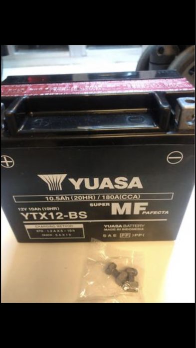 Bateria yuasa para Mota
