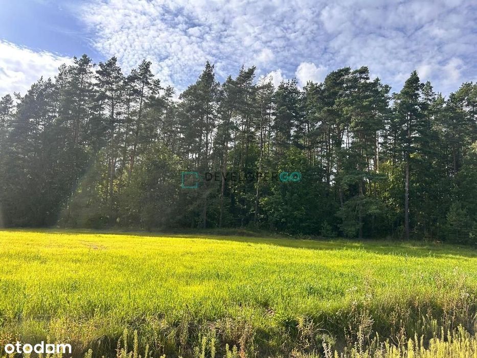 Działka z pozwoleniem na budowę domu jednorodzinne