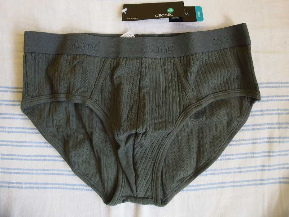 NOWE slipy majtki męskie Atlantic rozmiar M, szt. 7, jak wojskowe